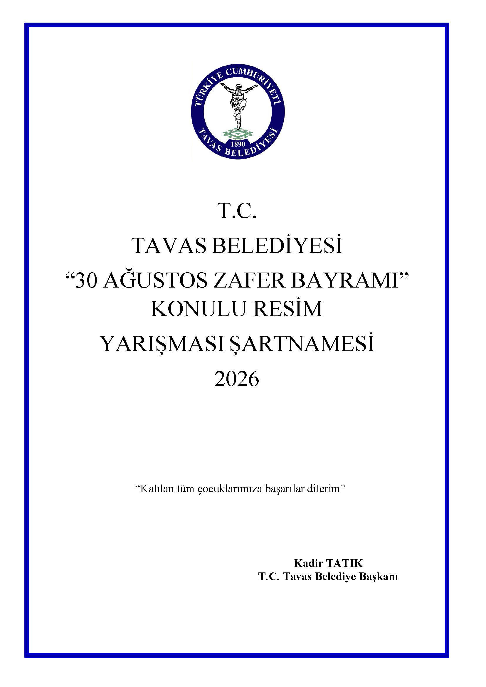 30 Ağustos Zafer Bayramı Temalı Resim Yarışması